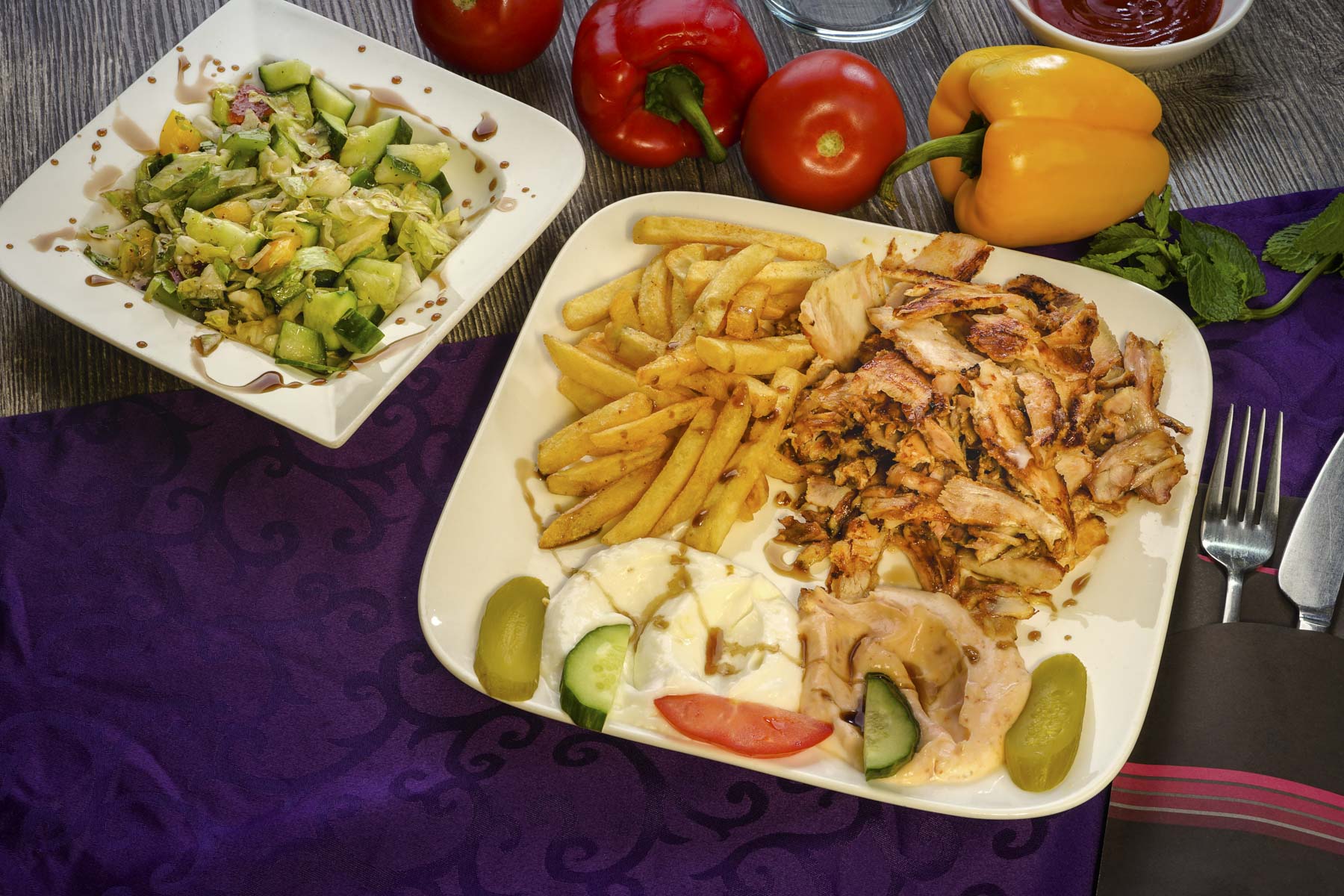 8. Schawarma Scheiben