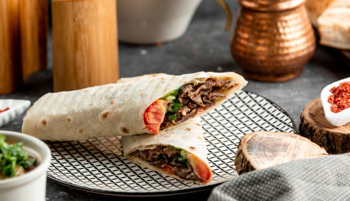 1. Schawarma Roll