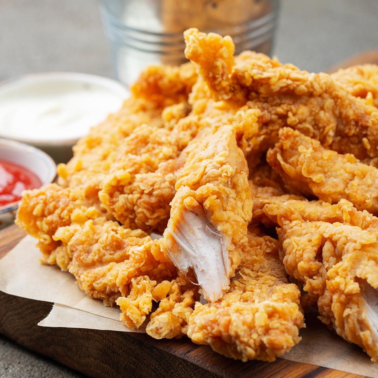 17. Chicken Crispy – paniertes Hähnchenbrustfilet